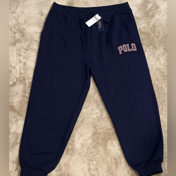 Polo Ralph Lauren Men’s Navy Sweatpants XXL, New with Tags - Picture 1 of 6